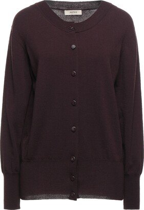 ALPHA STUDIO Cardigan Deep Purple