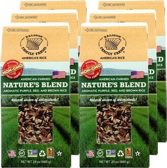 Ralston Family Farms Nature`s Blend Rice - Case of 6/24 oz