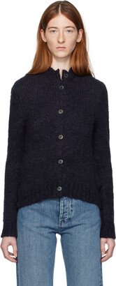 Navy Oma Cardigan