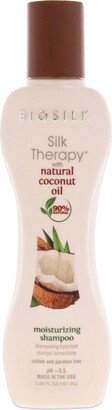 Silk Therapy with Organic Coconut Oil Moisturizing Shampoo For Unisex 5.64 oz Shampoo