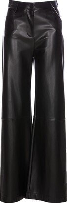 Faux Leather Pants-AP