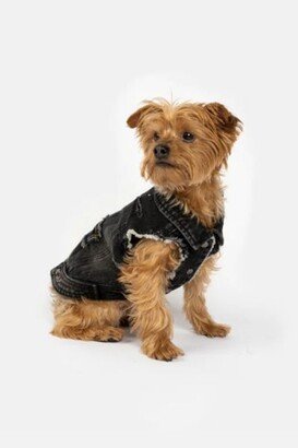 Silver Paw Spencer Denim Dog Jacket