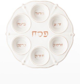 Berry & Thread Seder Plate - Whitewash