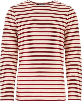 Striped Long-Sleeved T-Shirt-AE