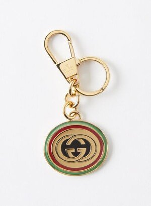 Interlocking G Enamel Key Ring