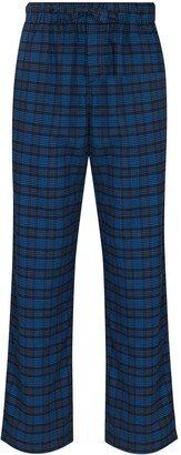 Flannel Check Pajama Trousers