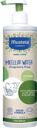 Organic Micellar Baby Bath Wash Water with Olive Oil and Aloe - Fragrance Free - 13.5 fl oz