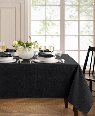 Continental Solid Texture Water and Stain Resistant Tablecloth, 60 x 144