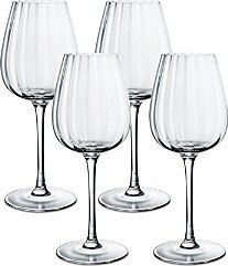 Rose Garden White Wine Glass, Set of 4