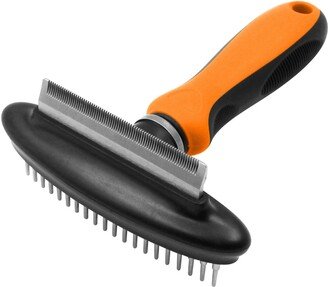 Flex Series 2-in-1 Dual-Sided Grooming Undercoat Pet Rake and Deshedder