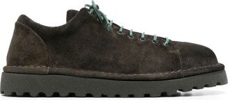 Lace-Up Suede Oxford Shoes-AA