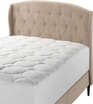 Circles Home Down Alternative Fitted Mattress Pad