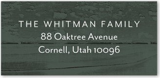 Address Labels: Simple Scatter Address Label, Green, Address Label, Matte