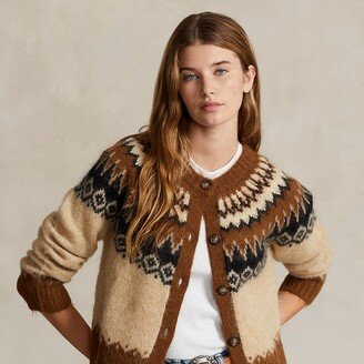 Fair Isle Wool-Blend Cardigan