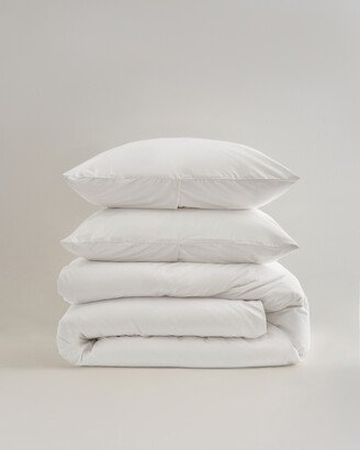 Classic Organic Percale Duvet Cover Set