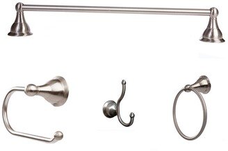 Arista Bath Products Arista Summit 4-Pc. Set Satin Nickel Finish