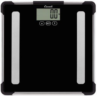 Glass Body Analyzing Bathroom Scale, 400lb