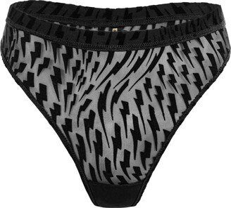 Ekcentrik Thunderbeats Black High Waist Briefs