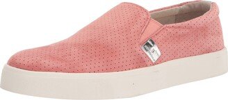 REVITALIGN Women's Boardwalk Slip On Sneaker Blush Perforated Leather 9.5