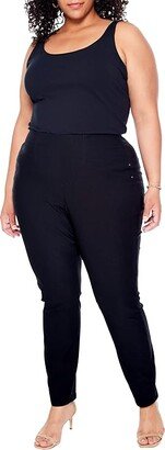 Plus Size Wonderstretch Jeans (Black Onyx) Women's Jeans