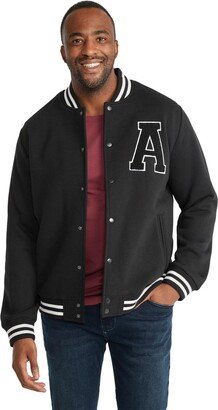 Men's Big & Tall Letterman Jacket