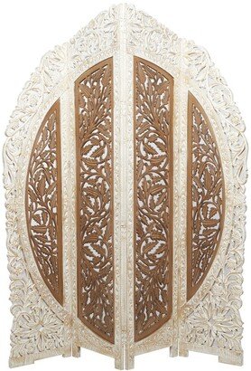 Peyton Lane French Country Wood Room Divider Screen