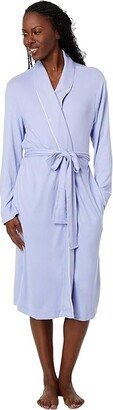 N by Natori Cozy Knit Oasis Robe (Soft Lavendar) Women's Robe