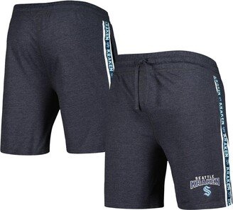 Men's Concepts Sport Charcoal Seattle Kraken Team Stripe Shorts