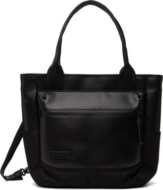 Black Slick Tote