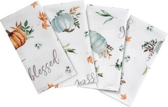 Grateful Patch Set of 4 Napkins