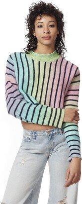 Circus NY Women's Go-to Crop Top Pullover Sweater