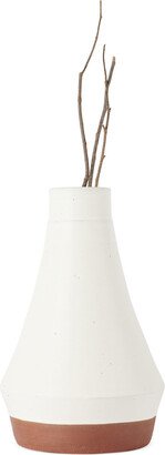 Perla Valtierra Off-White Tikal Mediano Vase