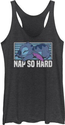 Lilo & Stitch Nap Women's Racerback Tank Top