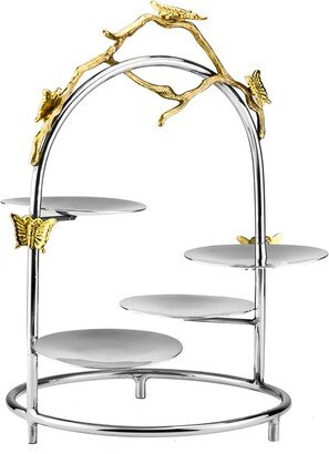 Butterfly Tiered Pastry Stand