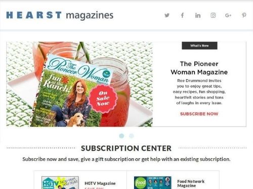 Subscribe.Hearstmags.com Promo Codes & Coupons