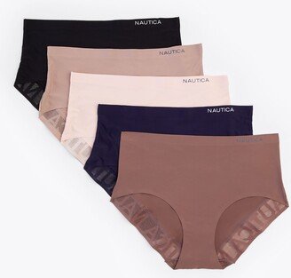 Laser-Cut Mid-Rise Briefs, 5-Pack