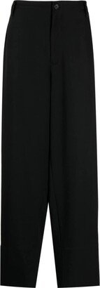 Wool Loose Fit Trousers