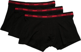 Three-Pack Logo-Waistband Boxers-AA