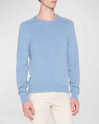 Men's Cashmere Crewneck Sweater-AA