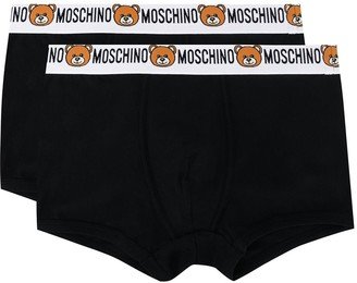Pack Of 2 Teddy Logo Boxers