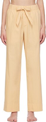 Beige Drawstring Pyjama Pants