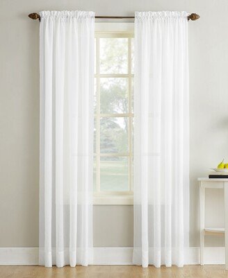 No. 918 Crushed Sheer Voile 51 x 84 Curtain Panel