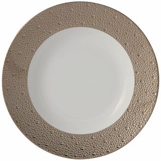 Ecume Platinum Rim Soup Plate, 9