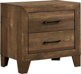 Quail 2 Drawer Nightstand Rustic Light Walnut - HOMES: Inside + Out