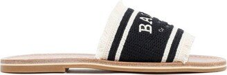 Open Toe Slip-On Slides-AA