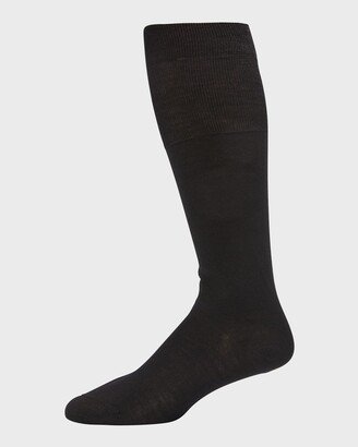 Bresciani Men's Knit Over-Calf Socks