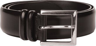 Black 3.5cm Calf Classic Belt