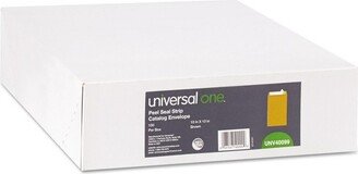 Universal Office UNIVERSAL Peel Seal Strip Catalog Envelope 10 x 13 Kraft 100/Box 40099