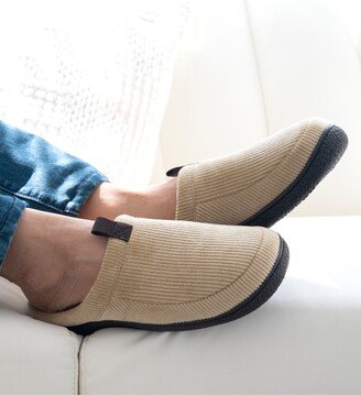 Men's Corduroy Hoodback Slipper