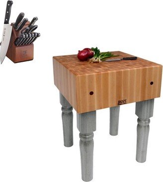 AB05 24x24 Block With Casters & Henkels Knife Set